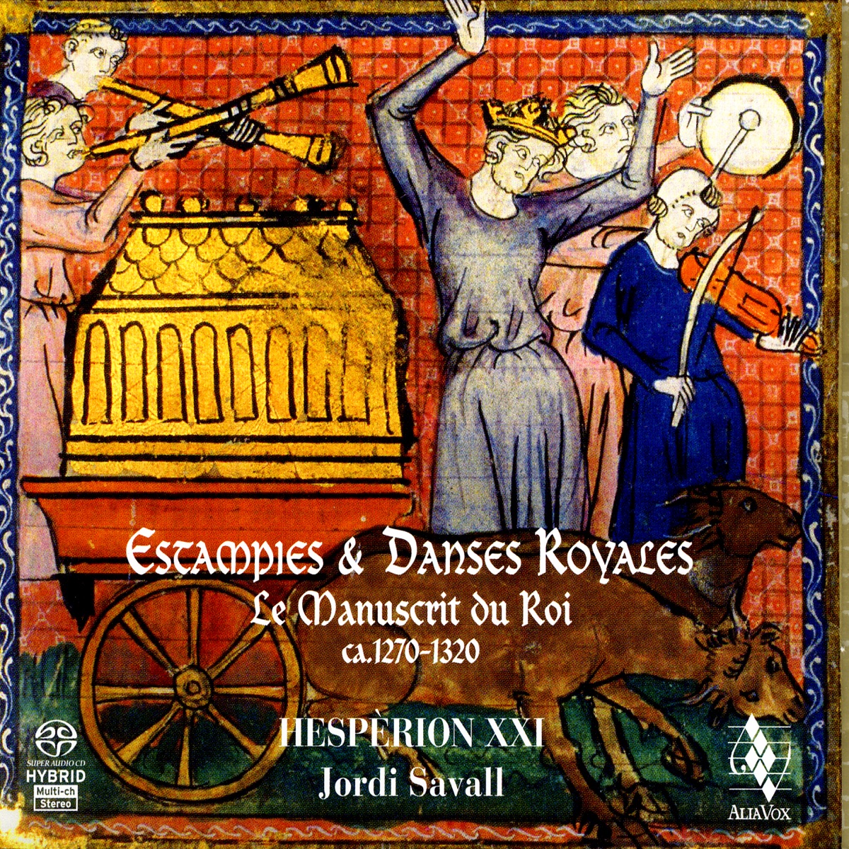 Estampies & Danses Royales by Jordi Savall & Hespèrion XXI album cover