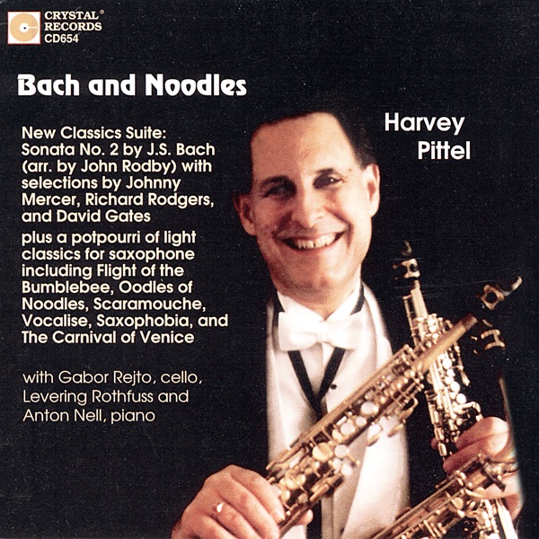 Bach and Noodles by Harvey Pittel album cover
