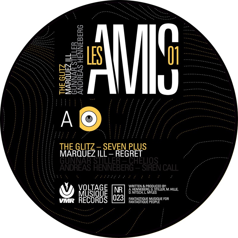 Les Amies 1 by The Glitz, Marquez Ill, Gunnar Stiller & Andreas Henneberg album cover