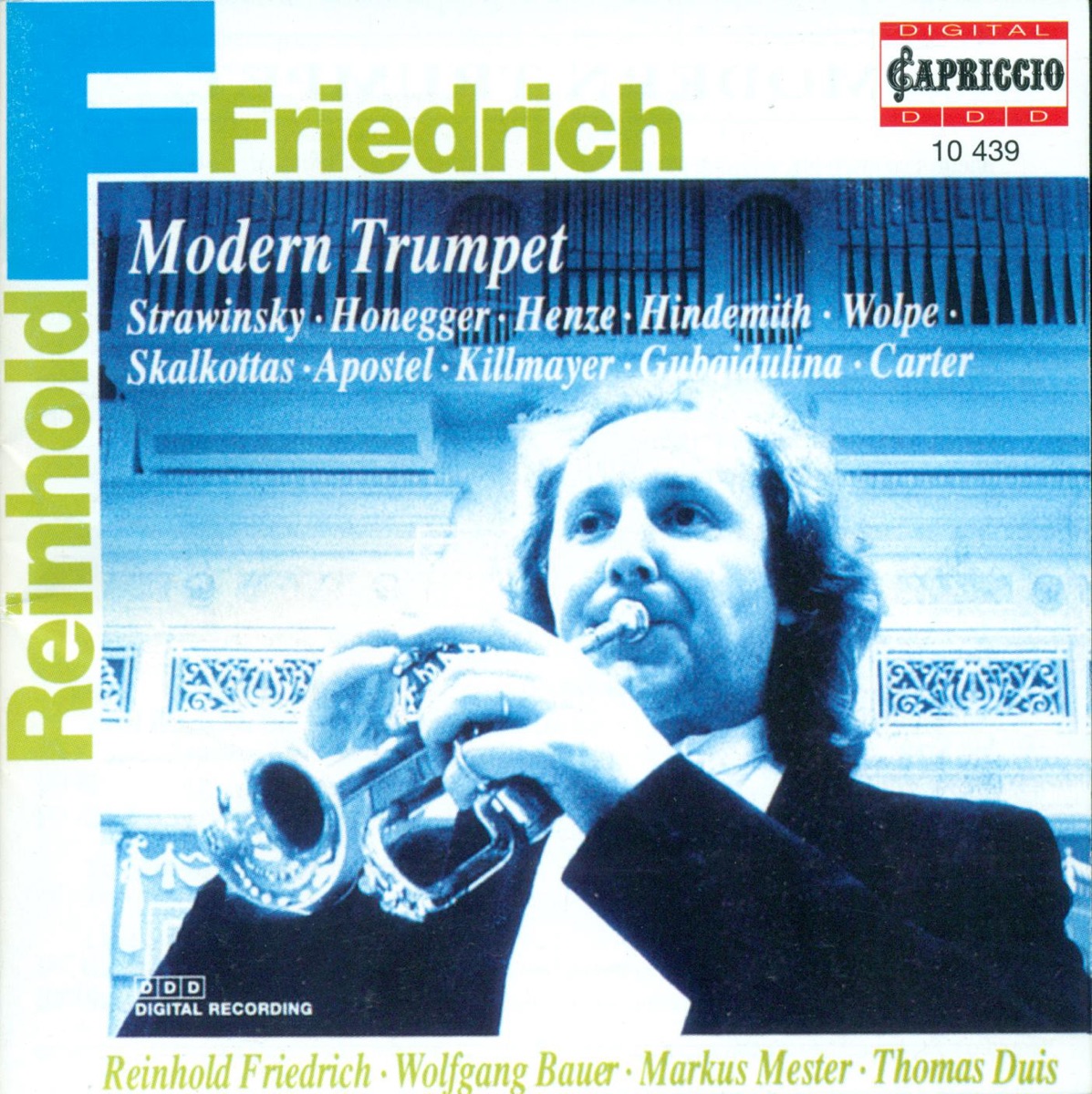 Trumpet Recital by Thomas Duis, Reinhold Friedrich, Wolfgang Bauer & Markus Mester album cover
