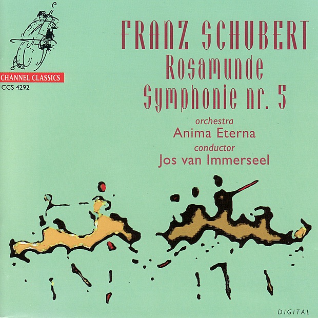Schubert: Rosamunde & Symphony No. 5 by Anima Eterna Brugge & Jos van Immerseel album cover