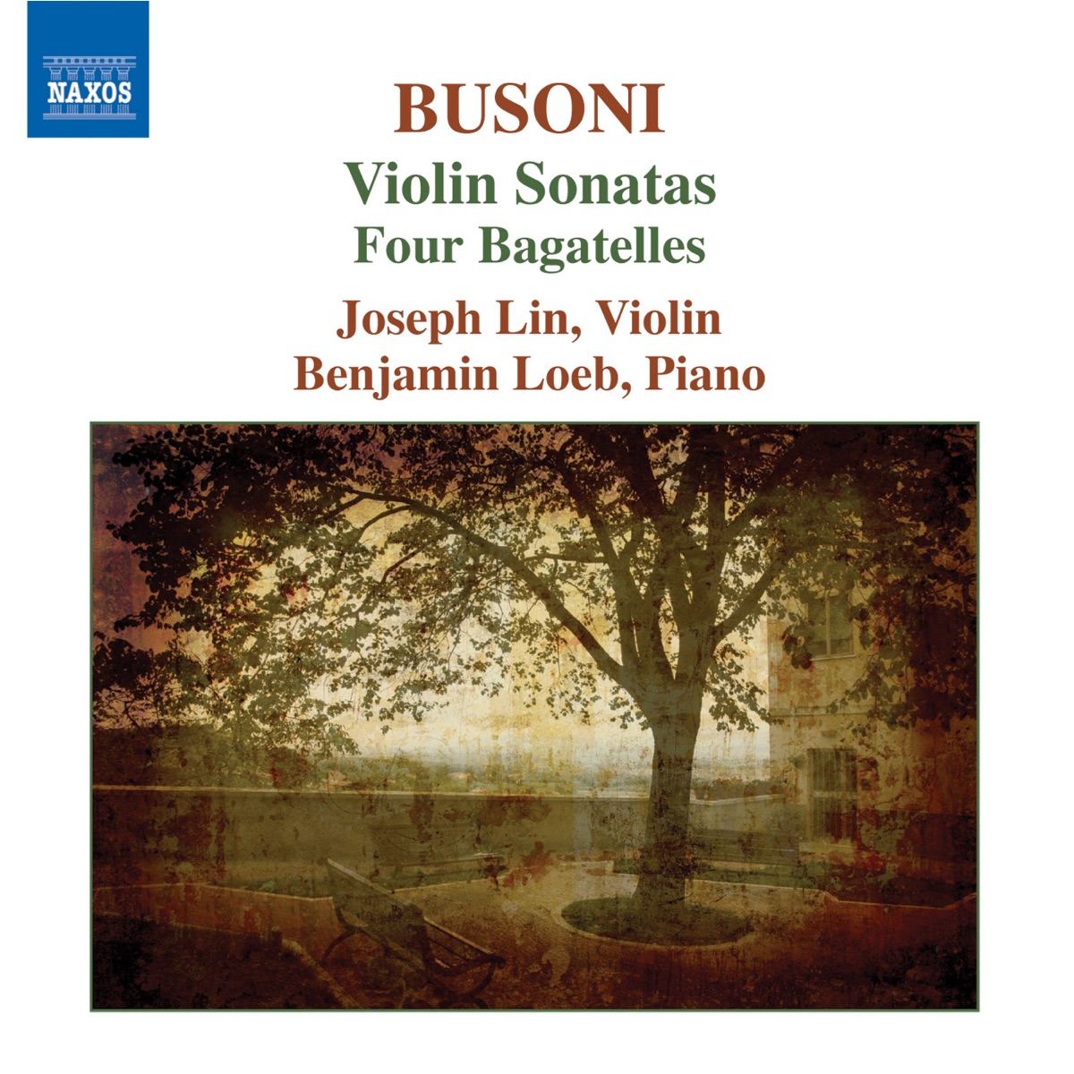 Busoni: Violin Sonatas Nos. 1 and 2 by Benjamin Loeb & Joseph Lin album cover