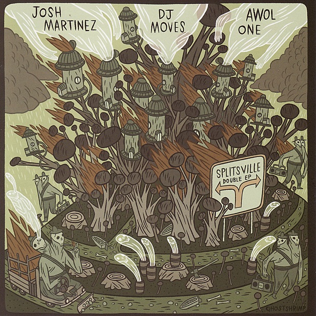 Splitsville: Double EP by Various Artists album cover