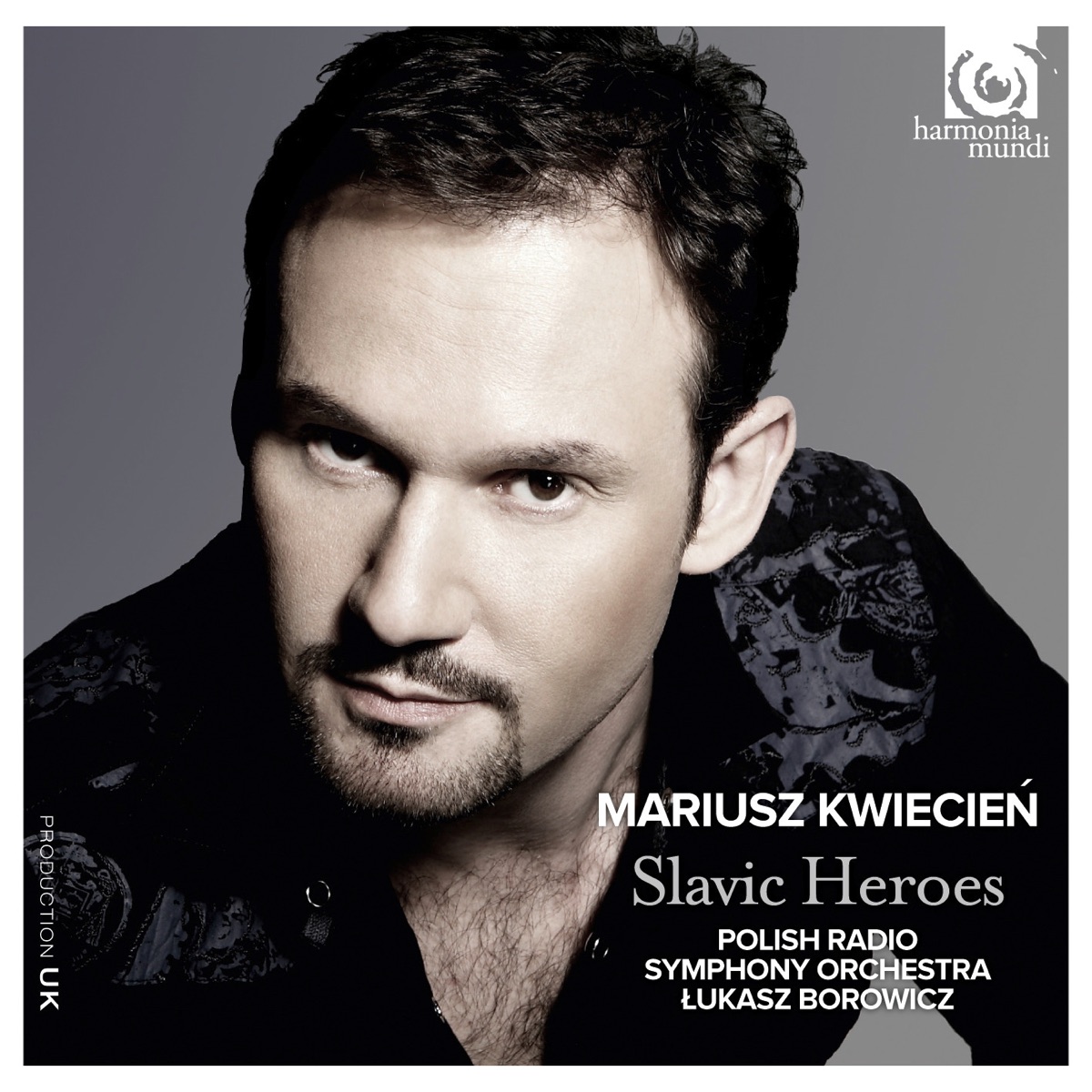 Slavic Heroes by Mariusz Kwiecien, Łukasz Borowicz & Polish Radio Symphony Orchestra in Warsaw album cover