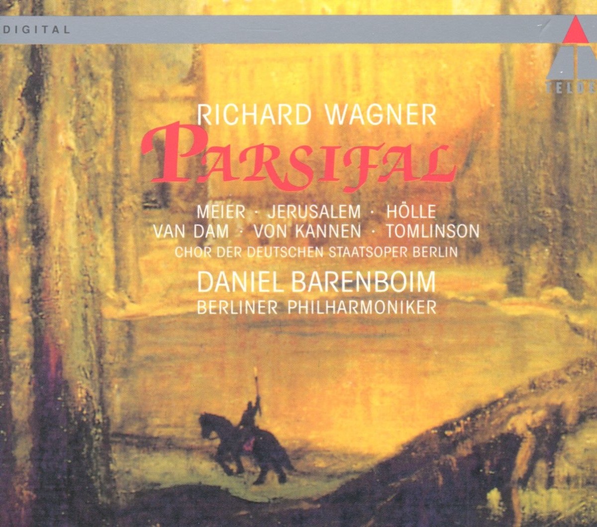 Wagner: Parsifal by Berlin Philharmonic, Chor der Deutschen Staatsoper Berlin & Daniel Barenboim album cover