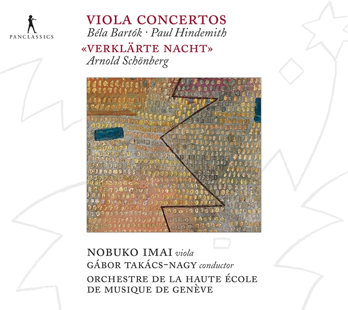 Bartok: Violin Concerto - Schoenberg: Verklarte Nacht by Nobuko Imai, Gábor Takács-Nagy & Orchestre de la Haute Ecole de Geneve album cover