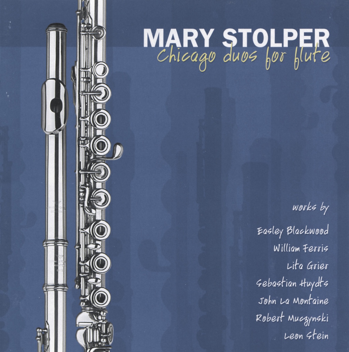 Chicago Duos for Flute by Mary Stolper, Eric Mandat, Denis Azabagic, Jim Ross, Melody Lord, Keith Conant & Sebastian Huydts album cover