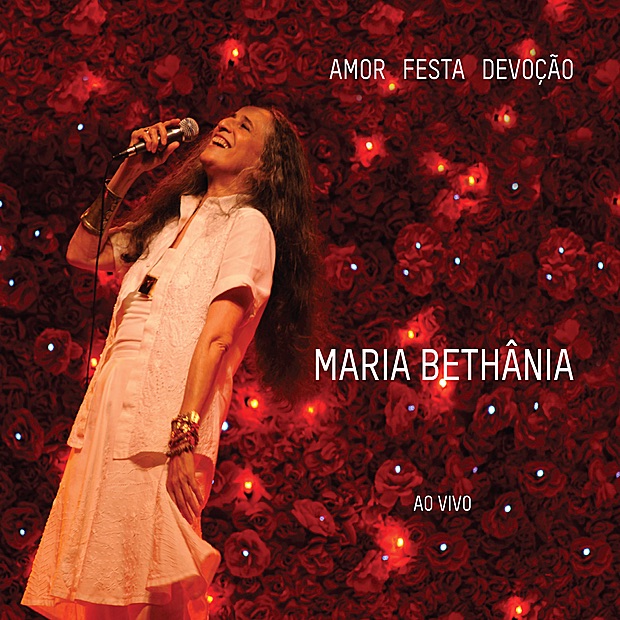 Amor Festa Devoção (Ao Vivo) by Maria Bethânia album cover