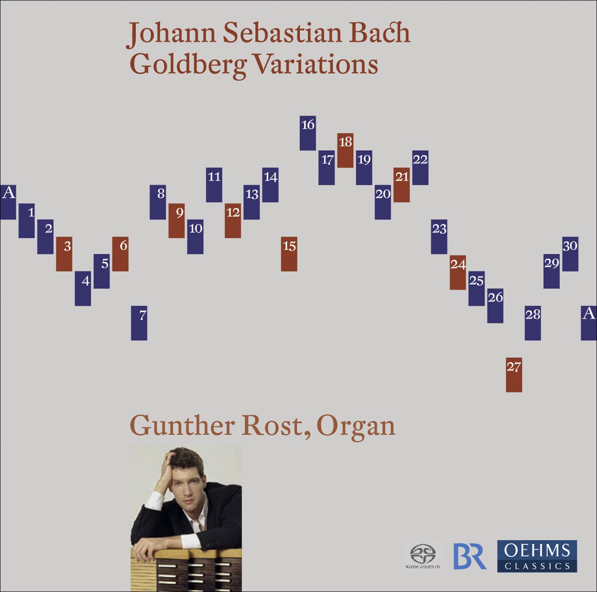 Bach, J.S.: Goldberg Variations by Gunther Rost album cover