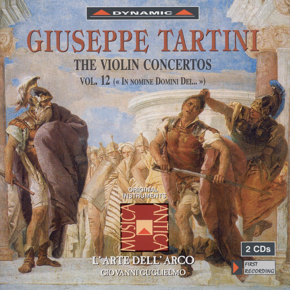 Tartini: Violin Concertos, Vol. 12 - D. 5, 9, 24, 49, 64, 79, 97, 106, 122 by L' Arte dell'Arco, Giovanni Guglielmo, Federico Guglielmo & Carlo Lazari album cover