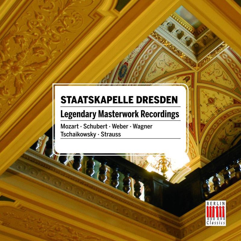 STAATSKAPELLE DRESDEN - Legendary Masterworks Recordings by Staatskapelle Dresden, Dresden State Opera Chorus, Hans Vonk, Kurt Sanderling, Jeffrey Tate, Herbert Blomstedt, Otmar Suitner, Rudolf Neuhaus, Siegfried Kurz, Hiroshi Wakasugi, Walter Berry, Peter Schreier, Edith Mathis, Hermann Prey, Fritz Ollendorff, Siegfried Vogel, Günther Leib, Anneliese Rothenberger, Jürgen Förster, Lisa Della Casa, Hilde Gueden, Christian Funke, Oskar Michalik, Rosemarie Rönisch & Annelies Burmeister album cover