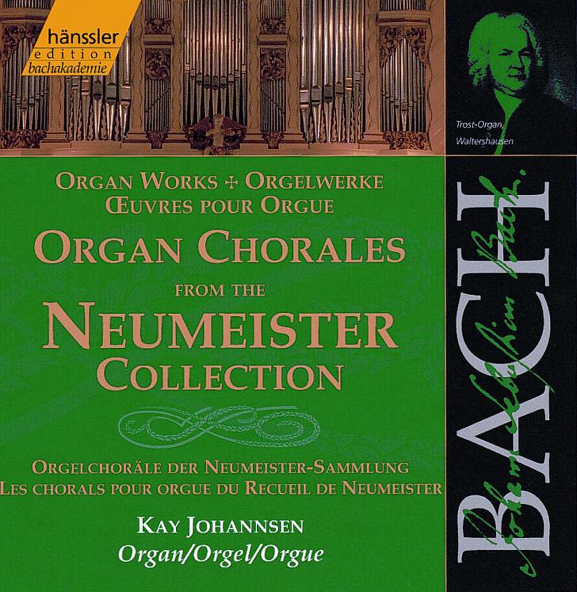Bach, J.S.: Organ Chorales from the Neumeister Collection by Kay Johannsen album cover