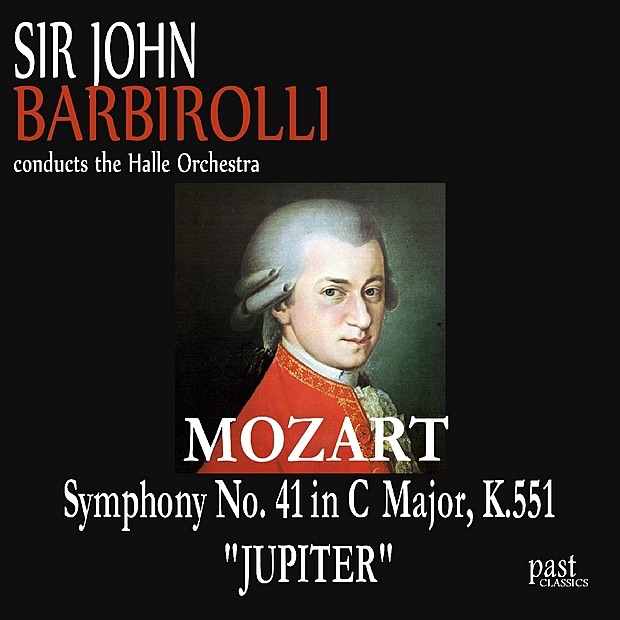 Mozart: Symphony No. 41 by Hallé & Sir John Barbirolli album cover