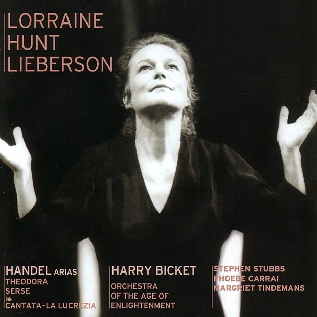 Handel: Arias by Lorraine Hunt Lieberson album cover