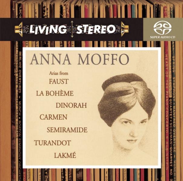 Arias from Faust, La Bohème, Dinorah, Carmen, Turandot, Semiramide &  Lakmé by Anna Moffo album cover
