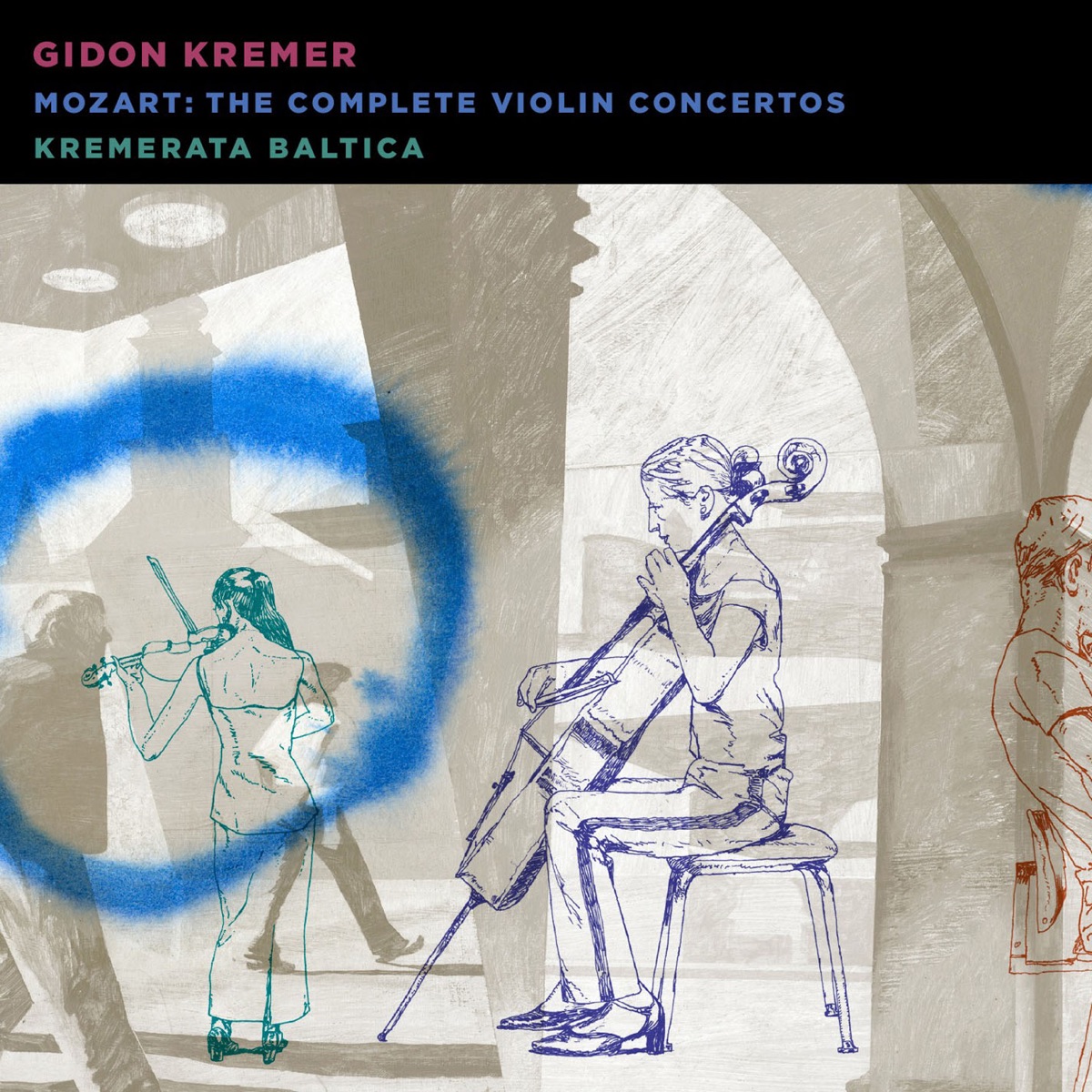 Mozart: the Complete Violin Concertos by Gidon Kremer album cover