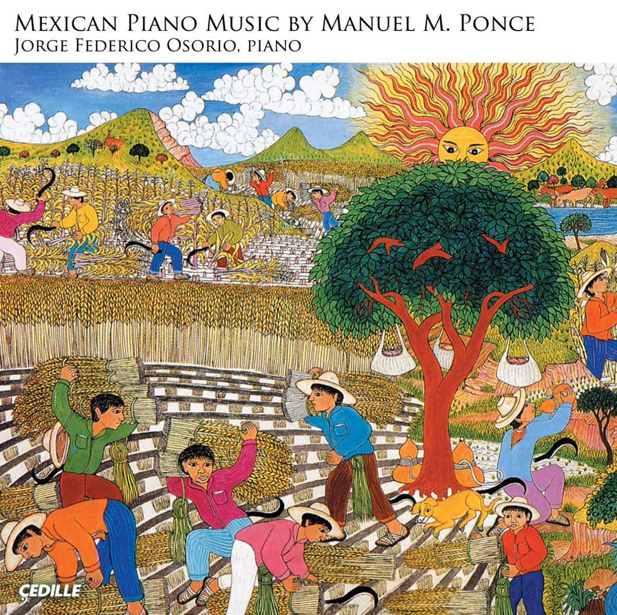 Ponce: Mexican Piano Music by Jorge Federico Osorio album cover