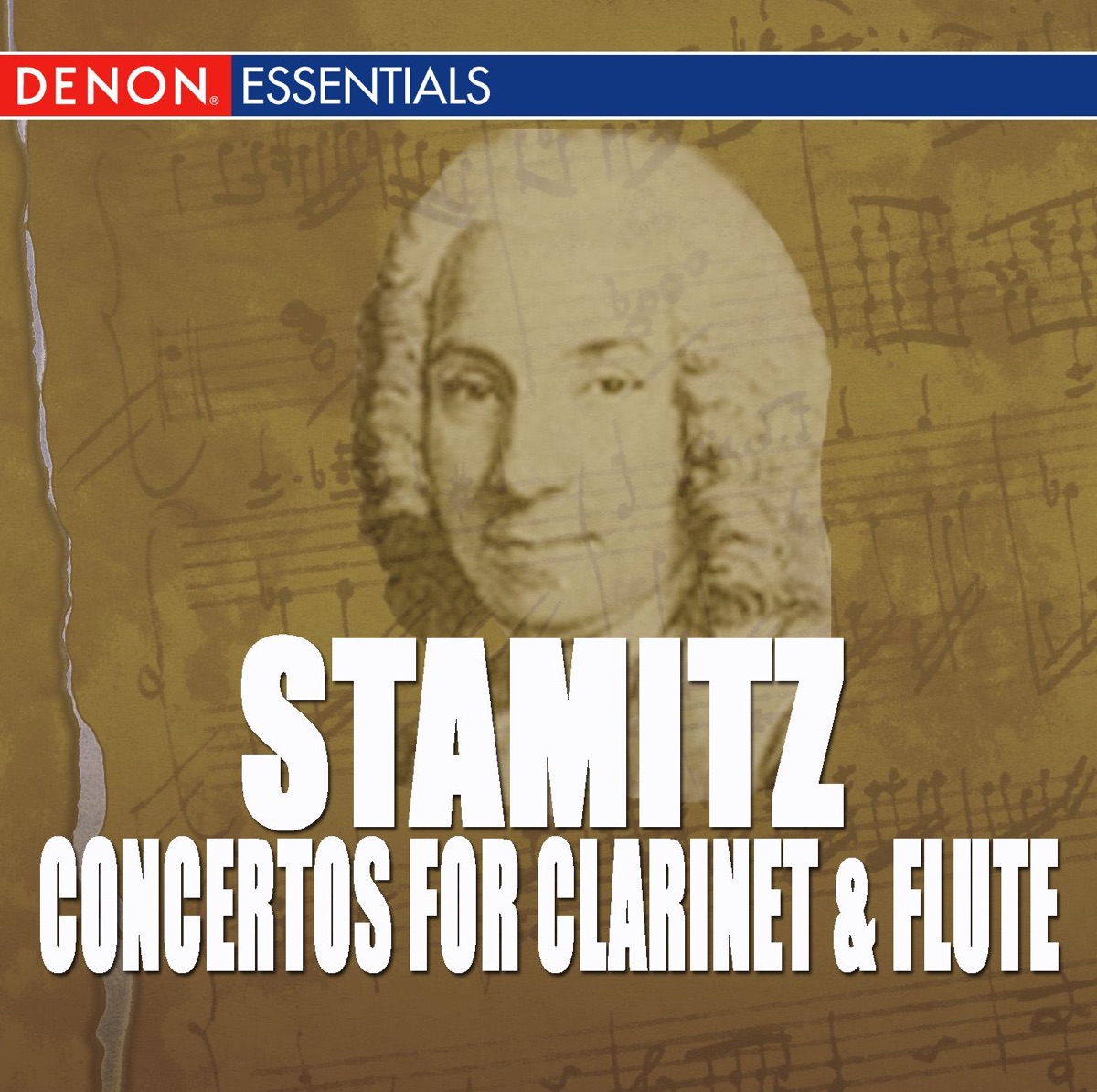Stamitz: Concertos for Clarinet & Flute by Camerata Rhenania & Hanspeter Gmür album cover