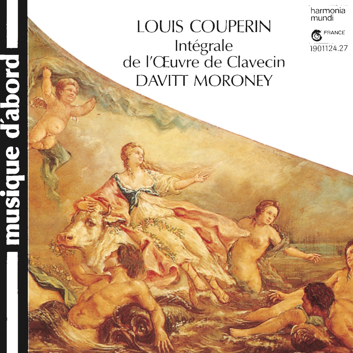 Couperin: Complete Harpsichord Works by Davitt Moroney album cover