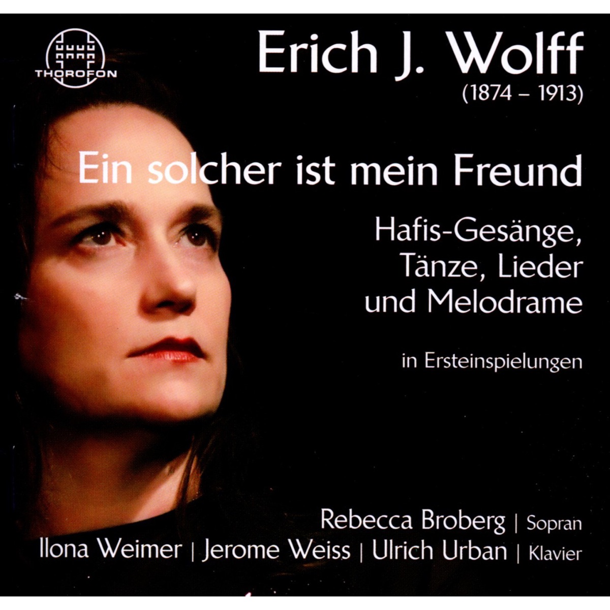 Ein solcher ist mein Freund by Rebecca Broberg, Ilona Weimer, Jerome Weiss & Ulrich Urban album cover