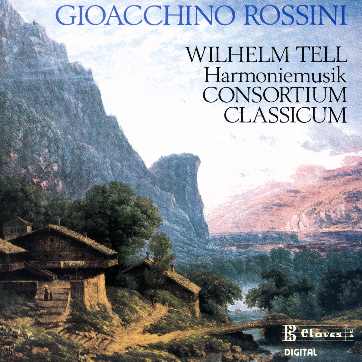 Music from Rossini's Wilhelm Tell arranged for Harmonie by Dieter Klöcker & Consortium Classicum album cover