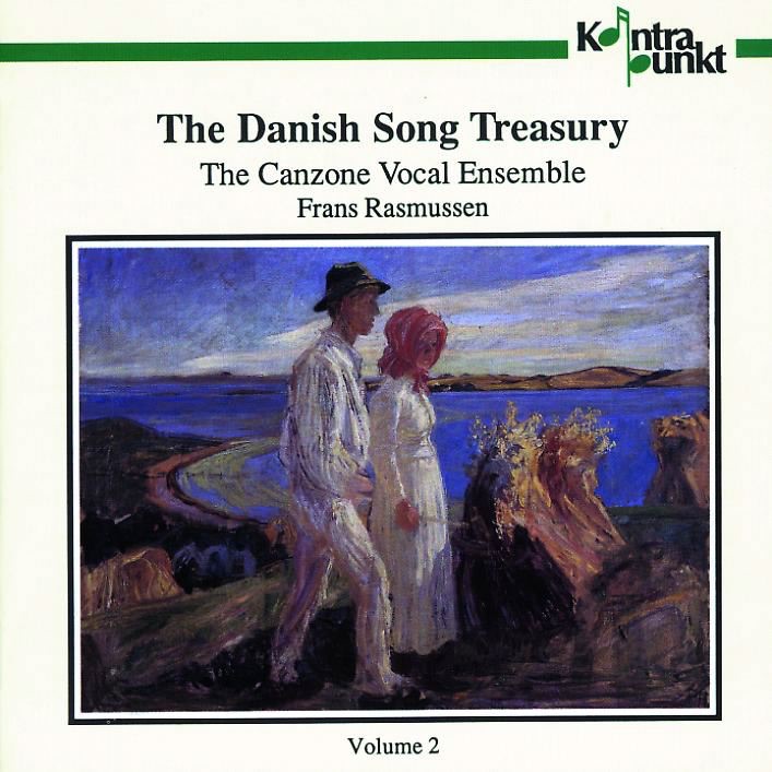 The Danish Song Treasury, Vol. 2 by Canzone Vocal Ensemble & Frans Rasmussen album cover