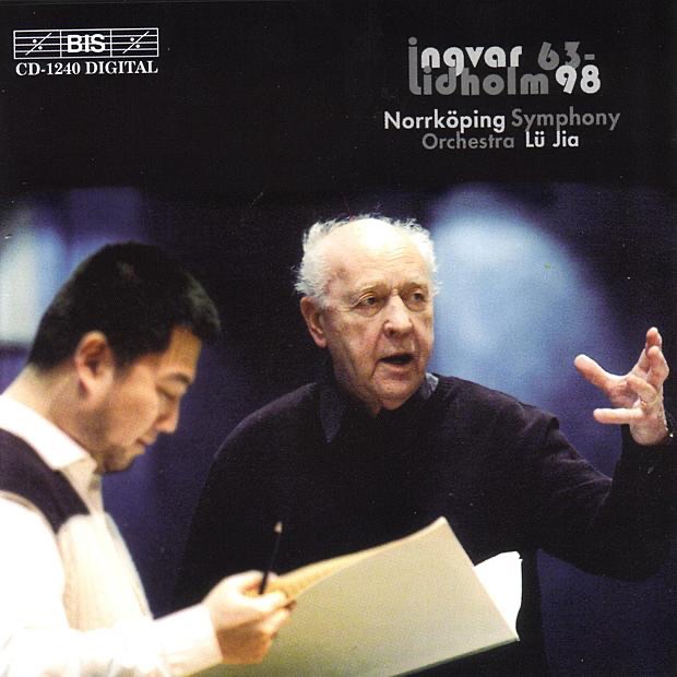 Lidholm: Poesis, Greetings from an Old World & Kontakion by LÜ Jia, Norrköping Symphony Orchestra & Peter Mattei album cover