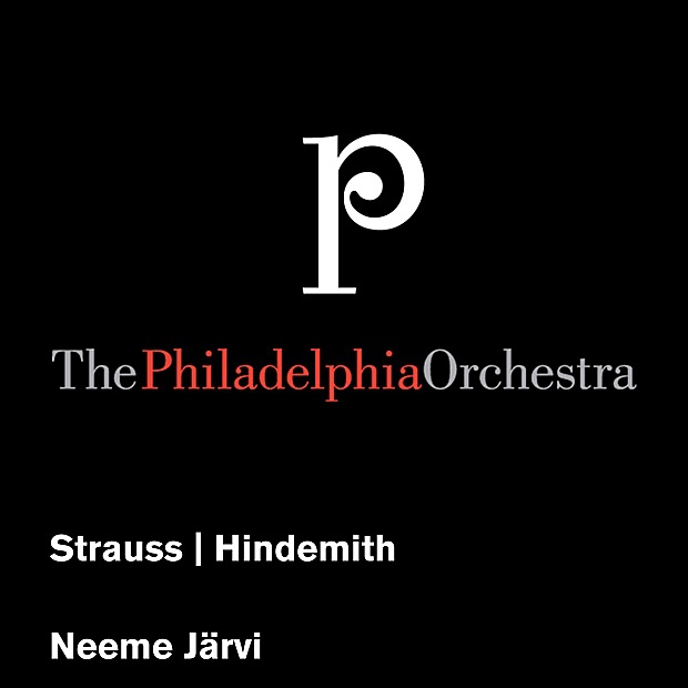 Strauss: Death and Transfiguration - Hindemith: Symphonic Metamorphosis of Themes by Carl Maria von Weber by The Philadelphia Orchestra & Neeme Järvi album cover