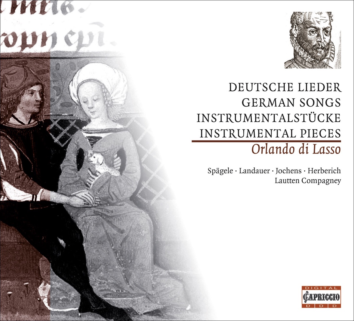 Lasso, O. Di: German Songs and Instrumental Music by Lautten Compagney, Wilfried Jochens, Bernhard Landauer, Thomas Herberich, Mona Spägele & Stephen Murphy album cover