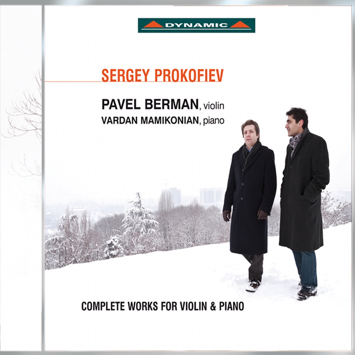 Prokofiev: Complete Works for Violin & Piano by Vardan Mamikonian & Pavel Berman album cover