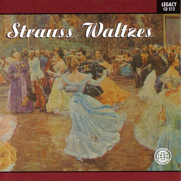 Strauss: Waltzes by Robert Stolz & Vienna Philharmonic album cover