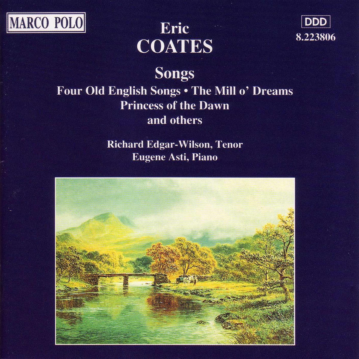 Coates: Songs by Eugene Asti & Richard Edgar-Wilson album cover