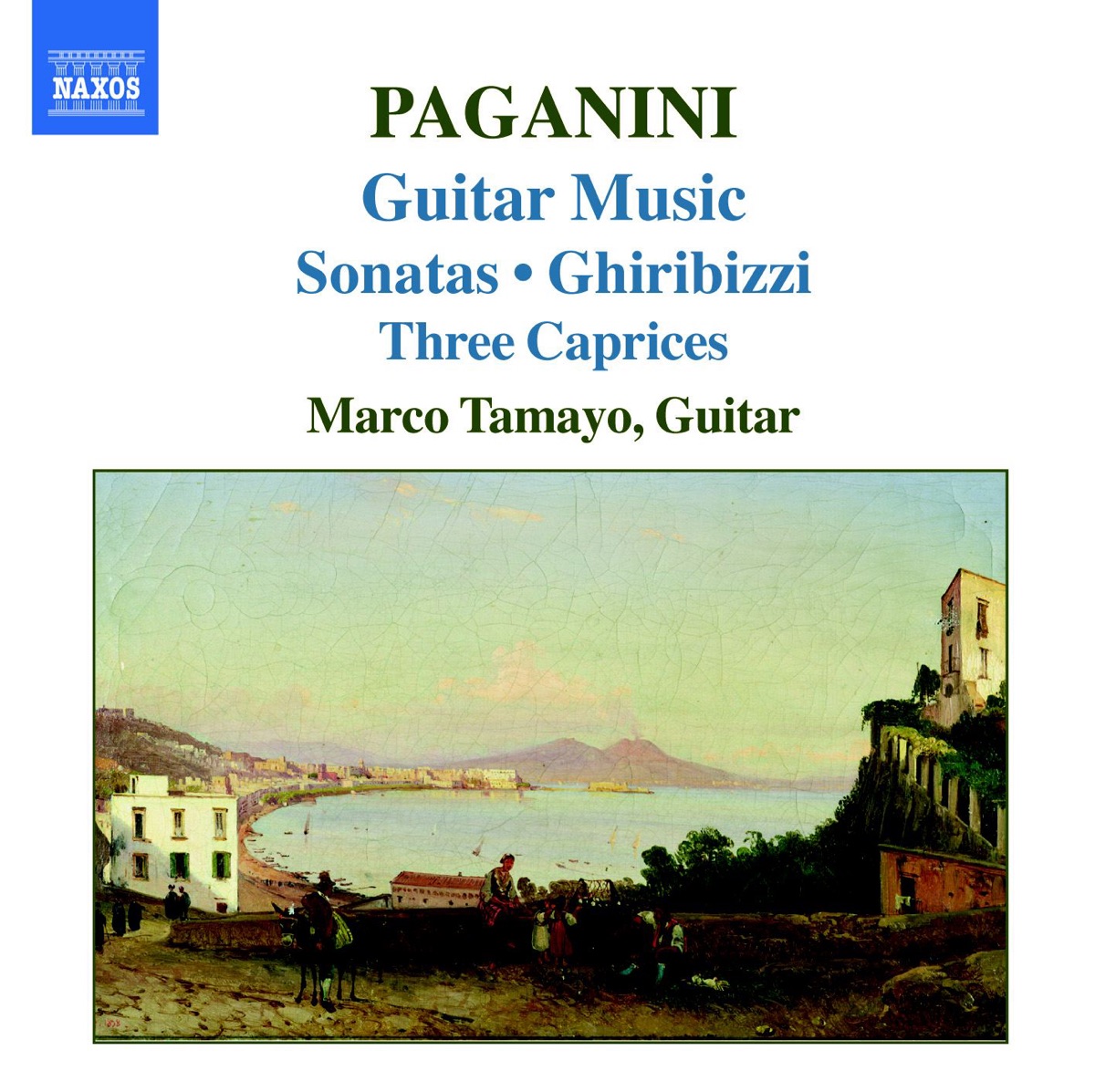 Paganini: Guitar Music by Marco Tamayo album cover