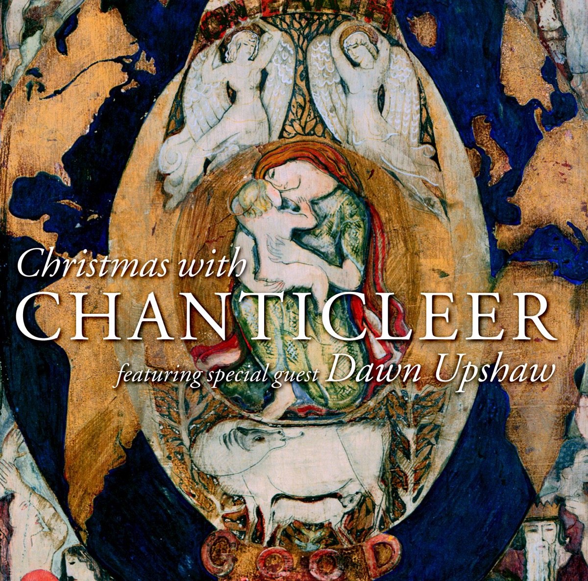 Christmas with Chanticleer by Chanticleer & Dawn Upshaw album cover