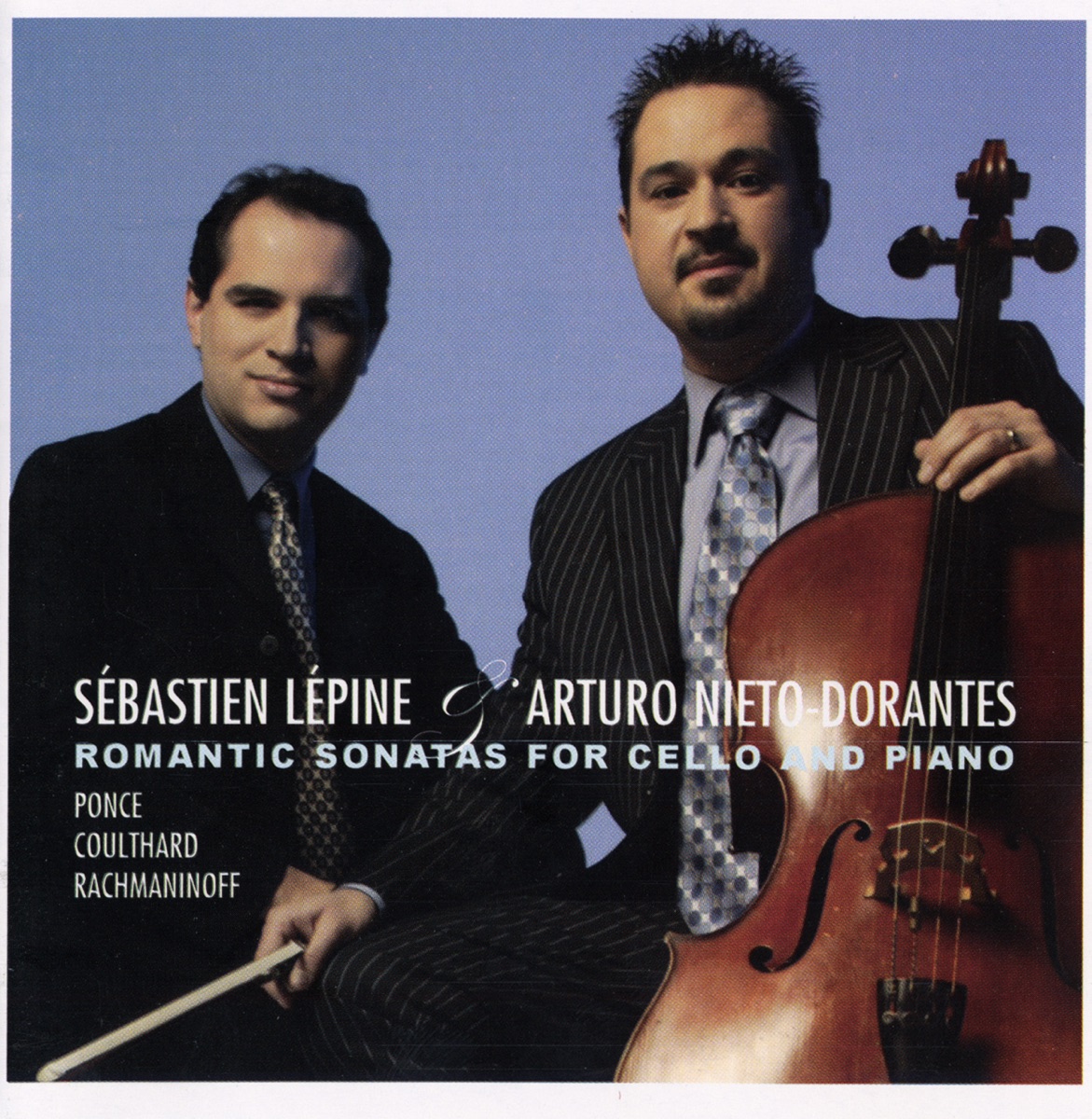 Romantic Sonatas for Cello and Piano by Sebastien Lepine & Arturo Nieto-Dorantes album cover