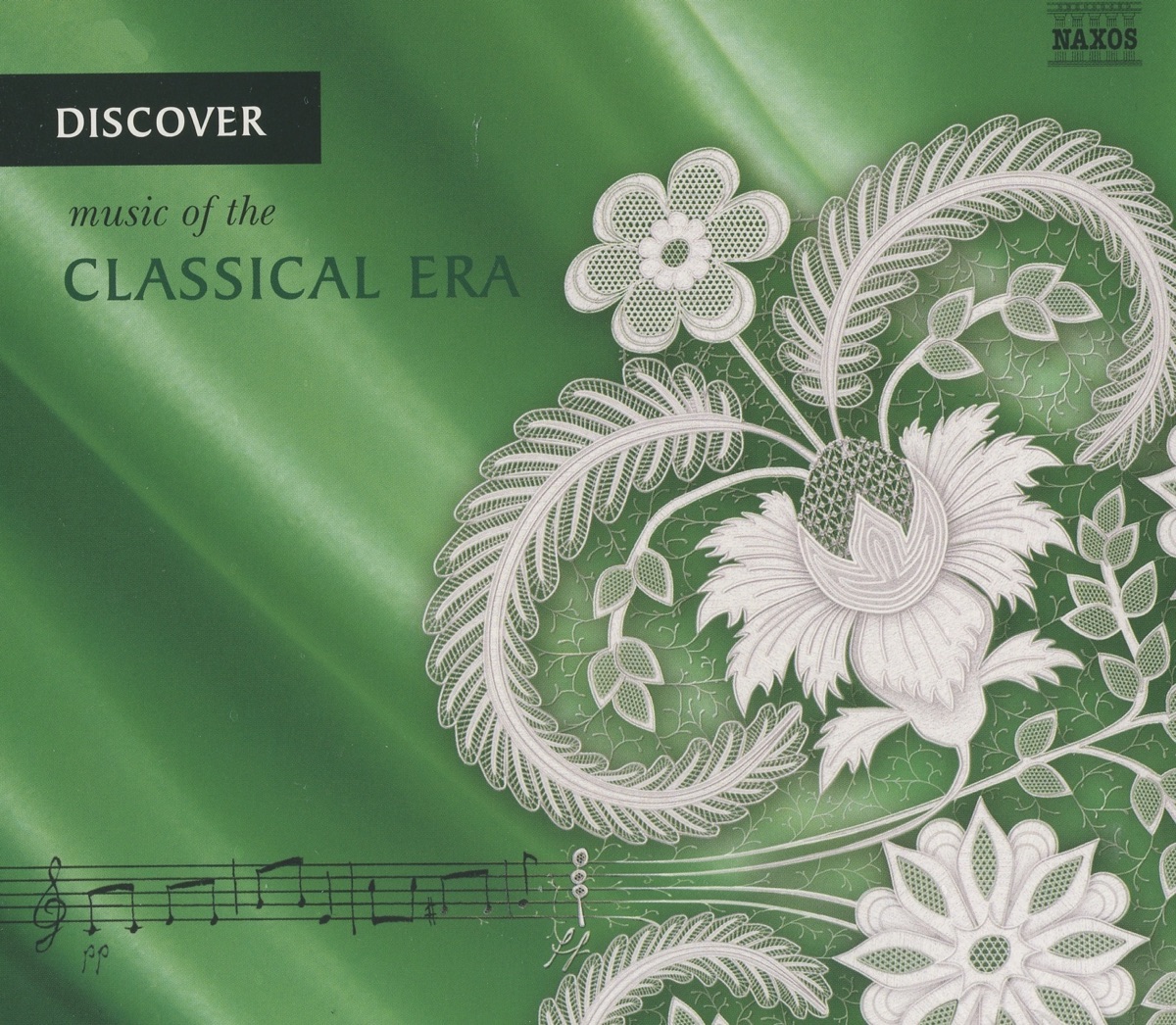 Discover Music of the Classical Era by Kodály Quartet, Barry Wordsworth, Capella Istropolitana, Christian Benda, Uwe Grodd, Budapest Failoni Chamber Orchestra, Jenő Jandó, Concentus Hungaricus, Kalman Berkes, Nicolaus Esterházy Sinfonia, Donald Armstrong, New Zealand Chamber Orchestra, Joseph Payne, Phoebe Payne, Alain Trudel, Northern Sinfonia, Tim Hugh, Anthony Halstead, Scottish Chamber Orchestra, Wolfgang Sobotka, Viktoria Loukianetz, Kurt Azesberger, Gabriele Sima, Robert Holzer, Hungarian Radio Chorus, Béla Drahos, Hanspeter Gmür, Ann-Christine Biel, Drottningholm Theatre Chorus, Arnold Ostman, The Drottningholm Court Theatre Orchestra, Kurt Rydl, Michael Halász, Hellen Kwon, Radio Svizzera Choir, Lugano, Diego Fasolis, Radio Svizzera Italiana Orchestra, Éder Quartet, Renato Girolami, Adrianne Pieczonka, Torsten Kerl, Regina Schorg, Bo Skovhus, Ildikò Raimondi & Boaz Daniel album cover