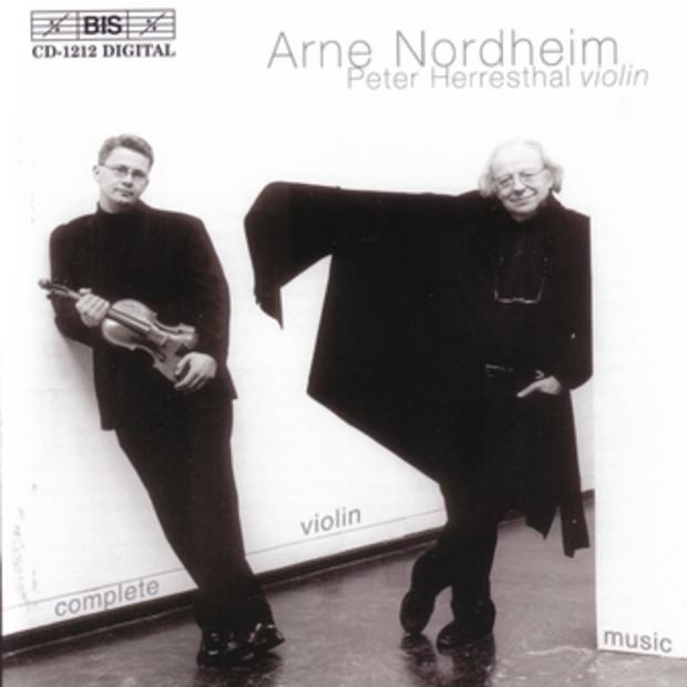 Nordheim: Complete Violin Music by Peter Herresthal & Stavanger Symphony Orchestra album cover