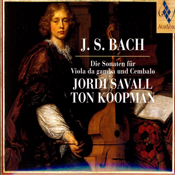 J.S. Bach: Die Sonaten Für Viola Da Gamba Und Cembalo by Jordi Savall & Ton Koopman album cover