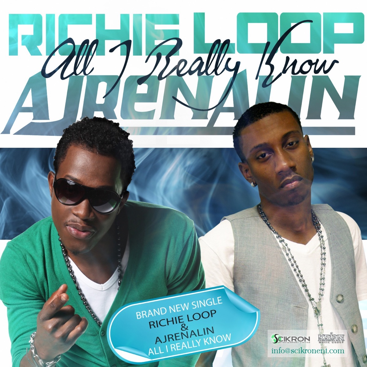 All I Really Know - Single by Richie Loop & Ajrenalin album cover