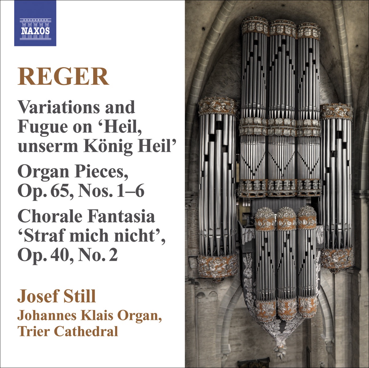 Reger: Organ Works, Vol. 9 by Josef Still album cover