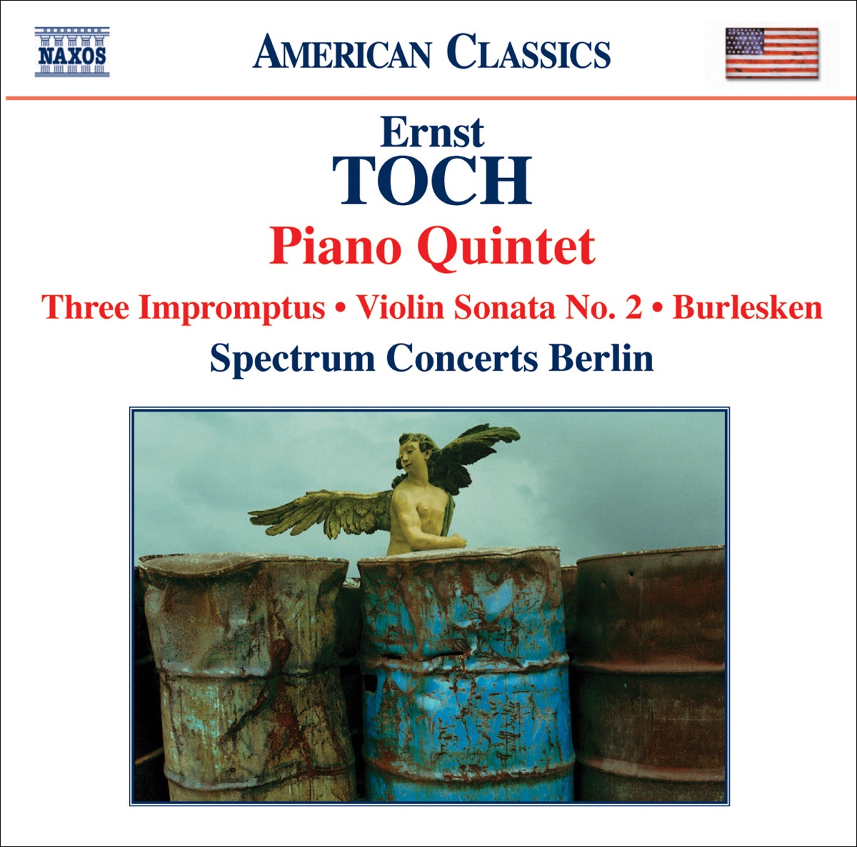 Toch: Piano Quintet, Violin Sonata No. 2, Burlesken, 3 Impromptus by Frank S. Dodge, Annette von Hehn, Daniel Blumenthal & Spectrum Concerts Berlin album cover