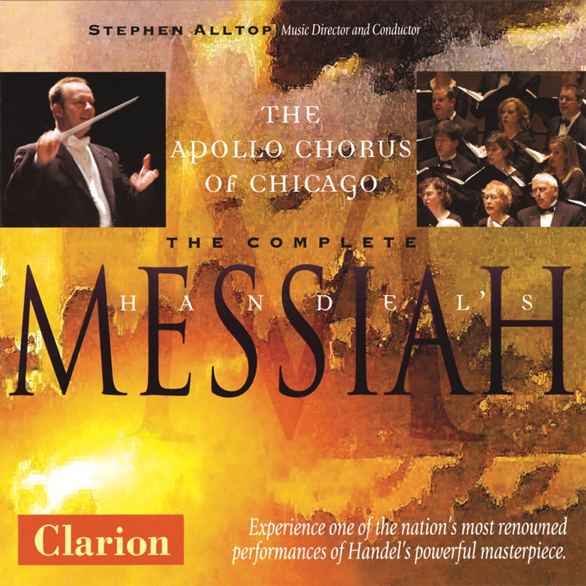 Handel: The Complete Messiah by Studio Orchestra, Patrice Djerejian, Maria Jette, William Hite, Apollo Chorus of Chicago, David Bachmann, Jeffrey Strauss, Stephen Alltop & Eric Budzynski album cover