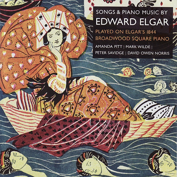 Songs & Piano Music by Edward Elgar by Amanda Pitt, David Owen Norris, Mark Wilde & Peter Savidge album cover