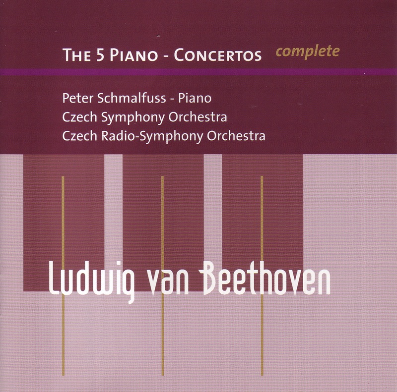 The 5 Piano-Concertos by Czech Symphony Orchestra, Peter Schmalfuss & Jiří Malát album cover