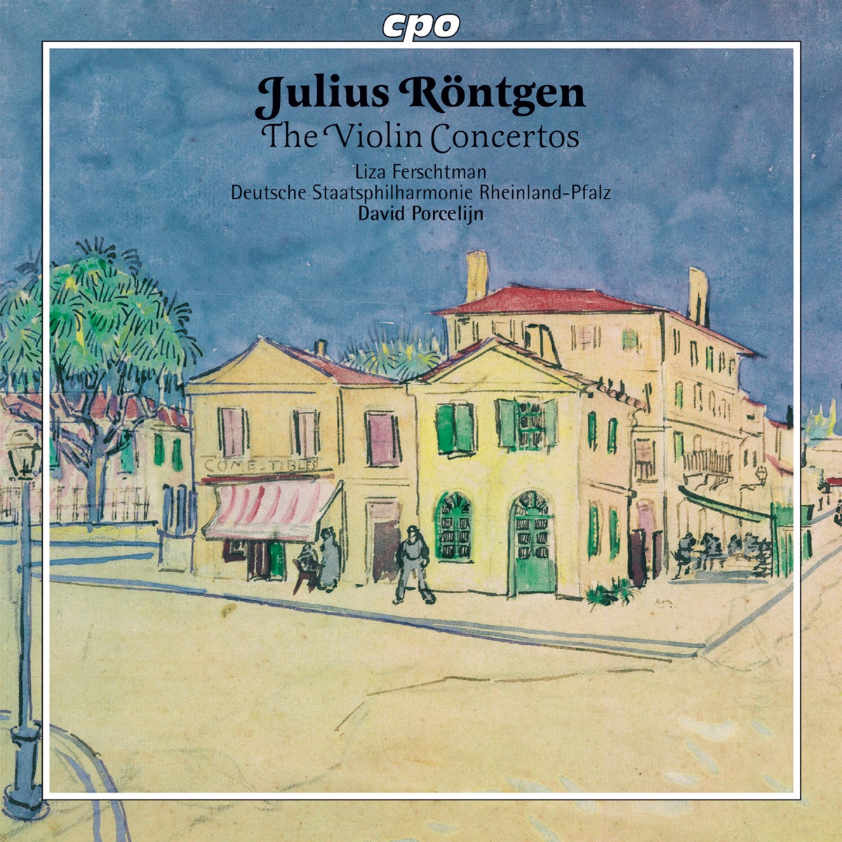 Rontgen: Violin Concertos by Liza Ferschtman album cover