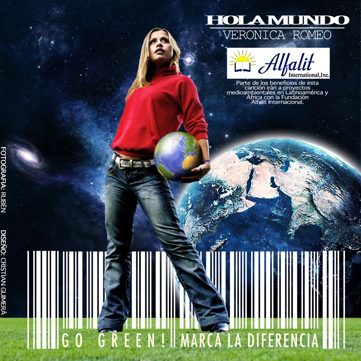 Hola Mundo - Single by Verónica Romero album cover