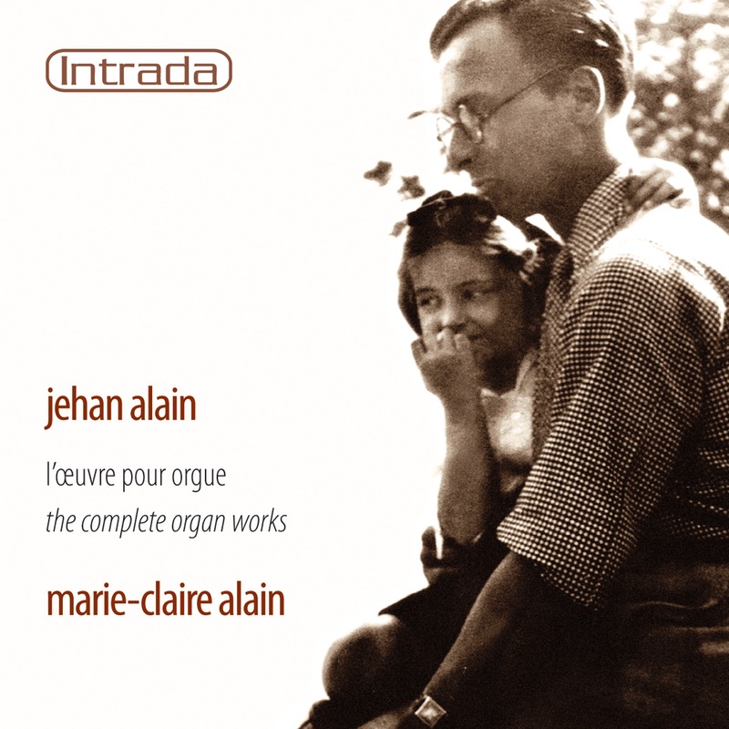 Alain: L'oeuvre Pour Orgue (The Complete Organ Works) by Marie-Claire Alain album cover