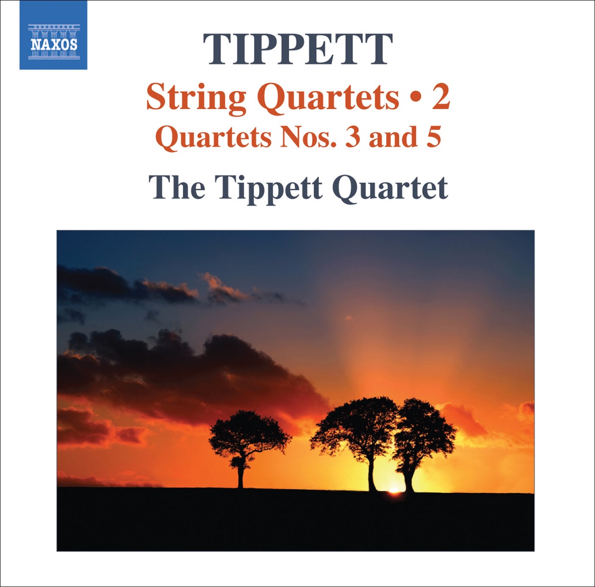 Tippett, M.: String Quartets, Vol. 2 - Nos. 3, 5 by Tippett Quartet album cover