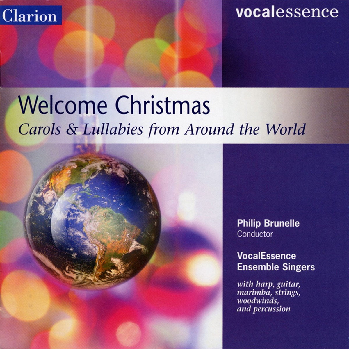 Welcome Christmas: Carols & Lullabies from Around the World by Lynne Aspnes, VocalEssence Ensemble Singers, Philip Brunelle, Christopher Kachian, Joe Holmquist, Merilee Klemp, Michele Frisch, Gary Raynor, Dale Newton & Sandra Powers album cover