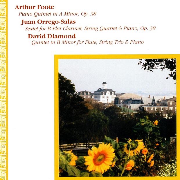 Foote: Piano Quintet in A Minor / Orrego-Salas: Sextet, Op. 38 / Diamond: Quintet in B Minor by Kees Kooper album cover